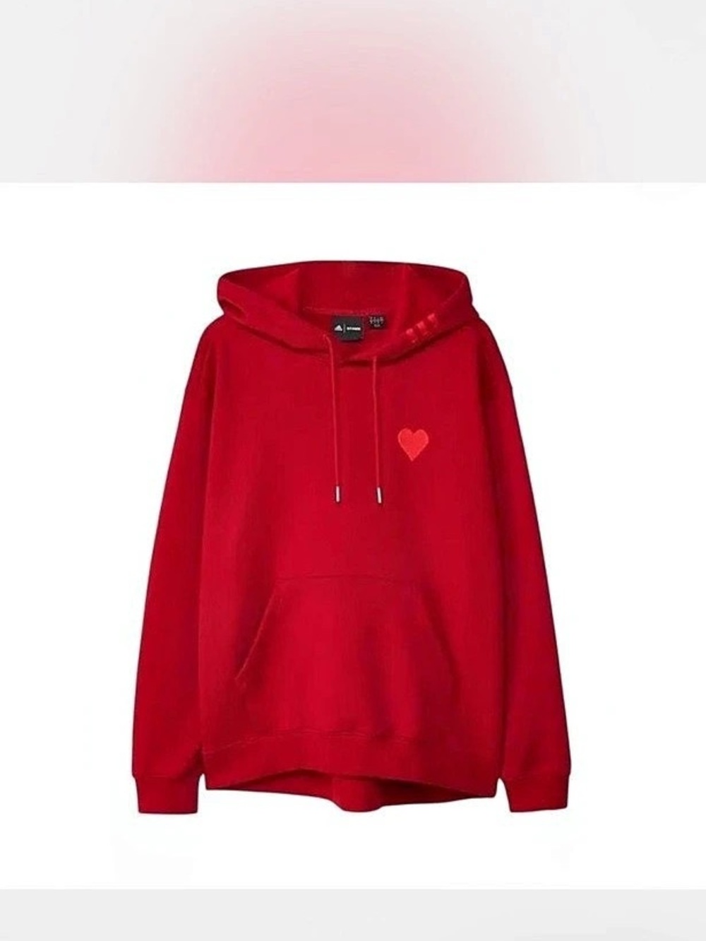 Ivy Park x Adidas collab unisex hoodie Valentine’s Day, XL, NWOT